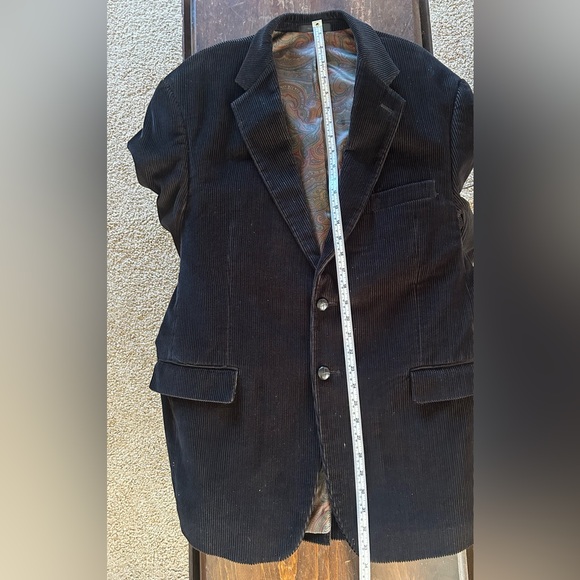 Ralph Lauren Black Corduroy Blazer - Picture 4 of 5
